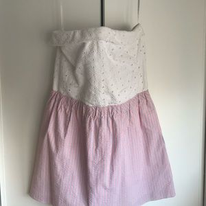Lilly Pulitzer strapless dress